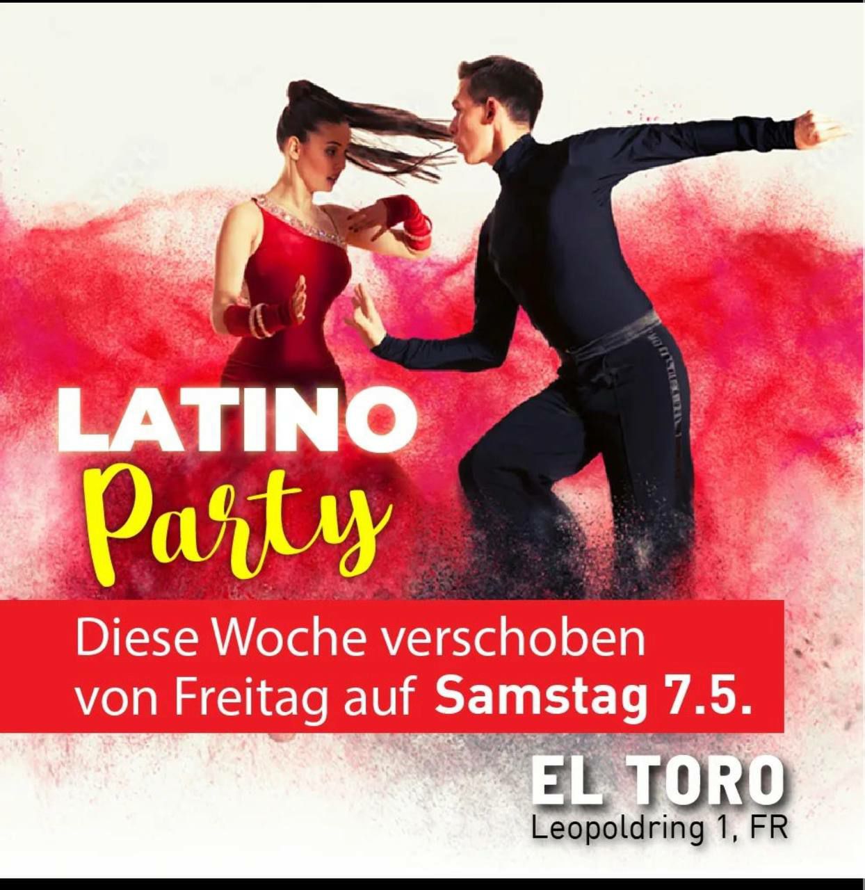Read more about the article Latino-Party im El Toro Sa, 7. Mai